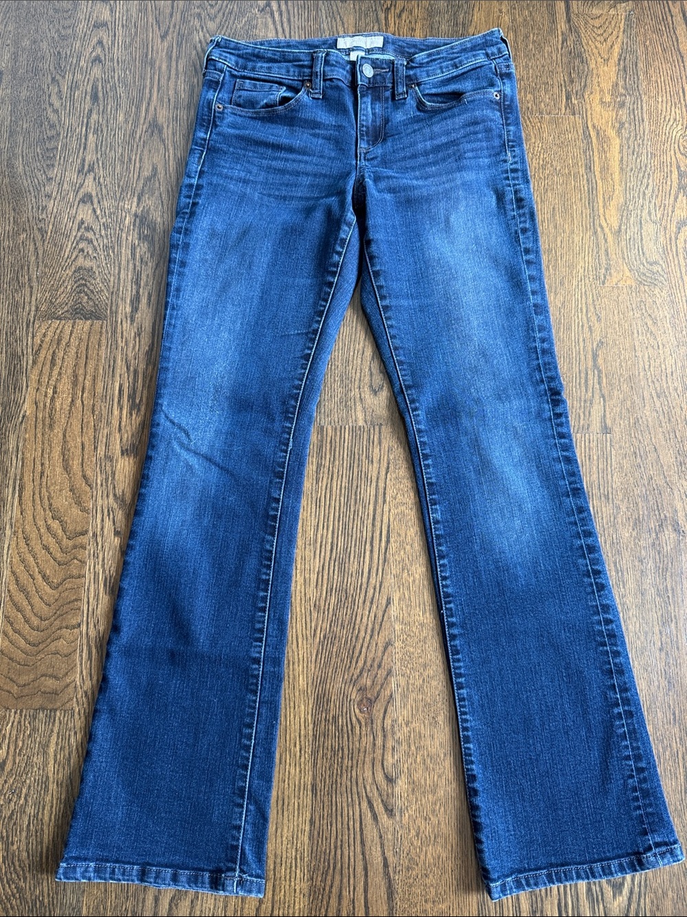 Banana Republic Women's Dark Blue Slim Bootcut Jeans